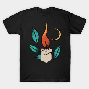 Halloween Night Candle T-Shirt